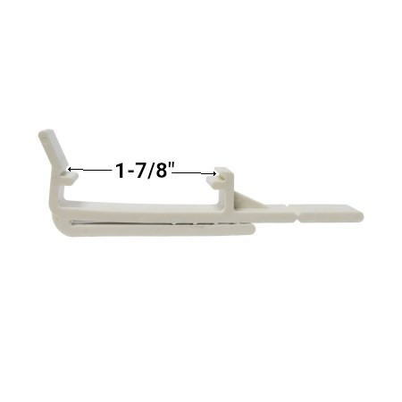 thumbnail image 2 of Shade Doctor Of Maine Vertical Blind Valance Clips – For 1.5" V3000 Track, Off-White (4 Pack) 2 of 6