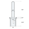 Tension Shutter Louver Pin - Image 2
