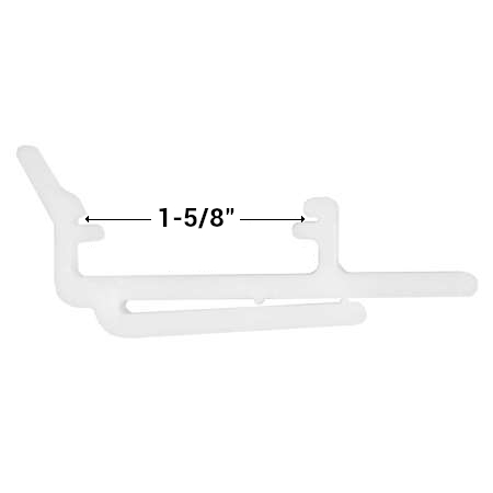 Levolor Vertical Blind Linked Carriers With White Straps – Pack Of 12